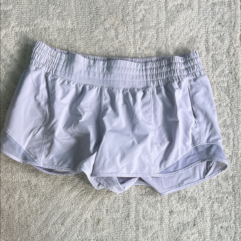 lululemon Light Lavender Hotty Hot High Rise 2.5in